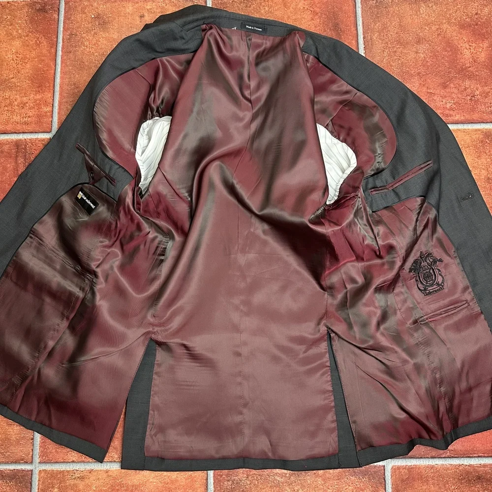 Underwood Oxblood Liner Sport Jacket Size 40R